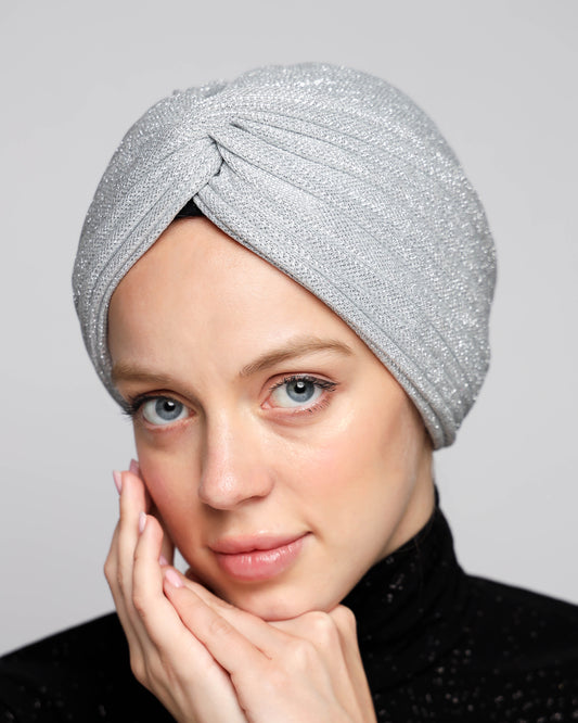 Sparkling Twisted Turban