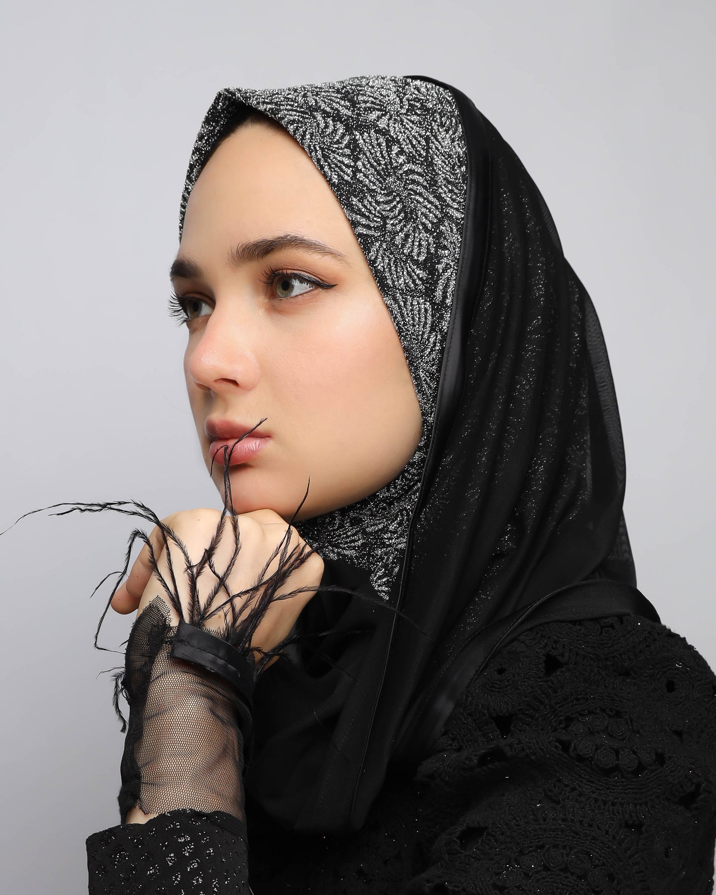 Glam ready made hijab