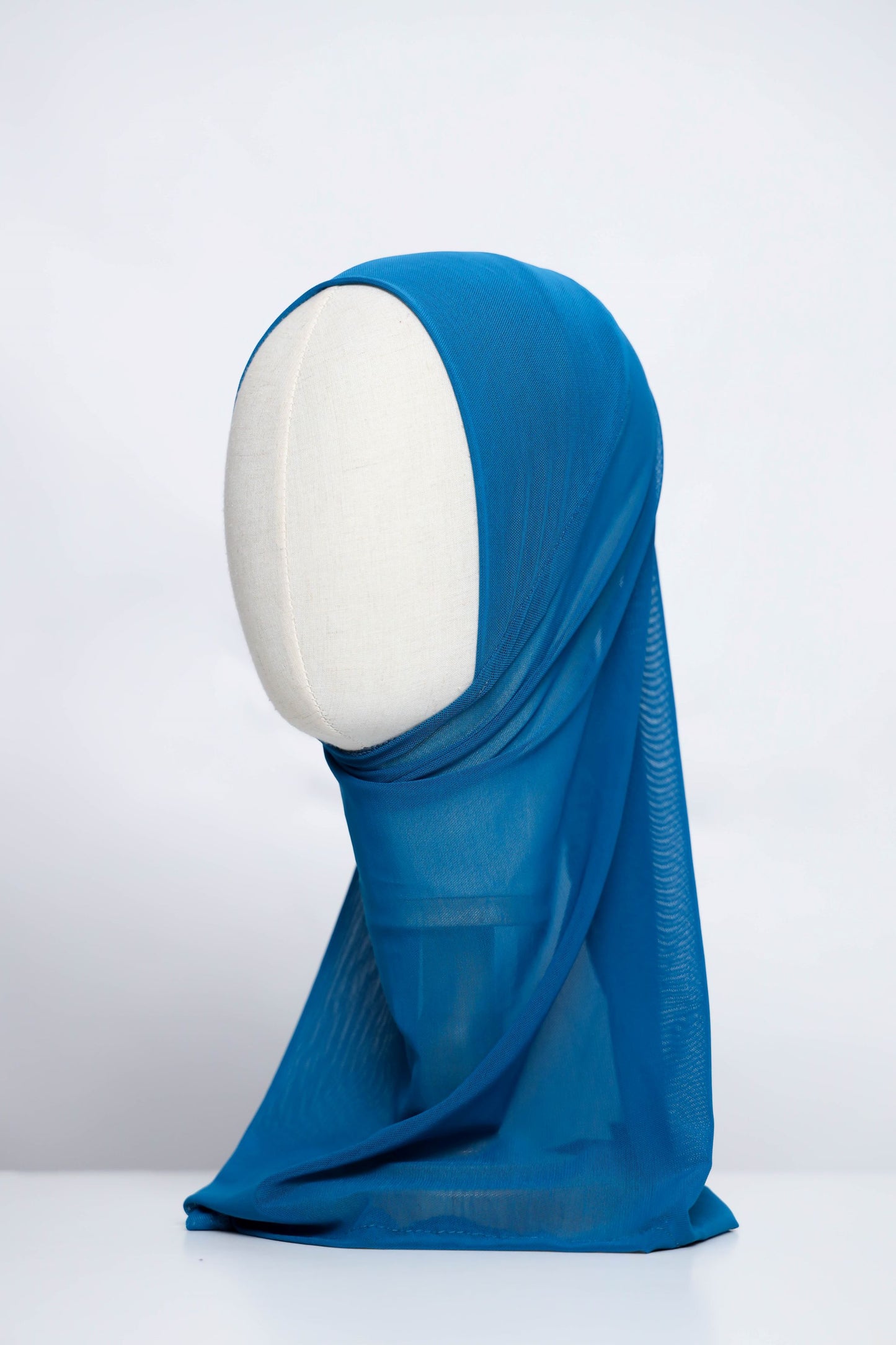 Plain Tulle Ready-made Hijab