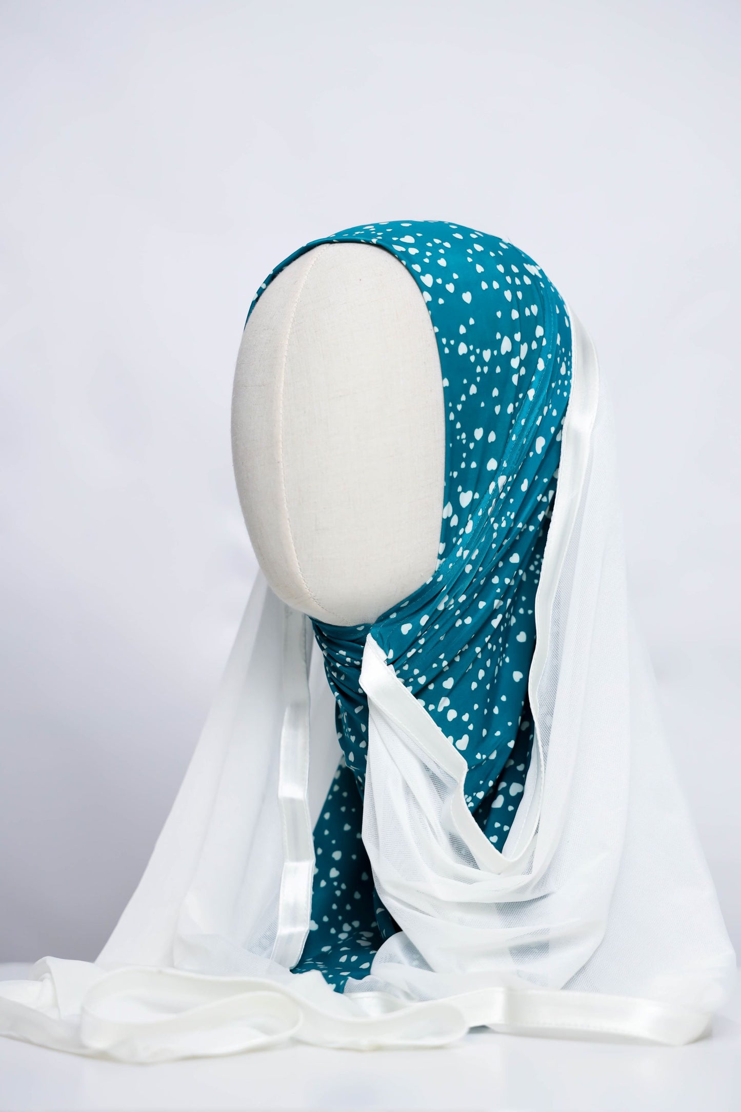 Lycra Printed Ready-made Hijab